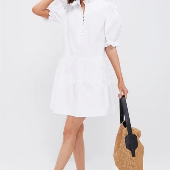 Tuckernuck x Pomander Place White Selene Mini Dress - Picture 5 of 7